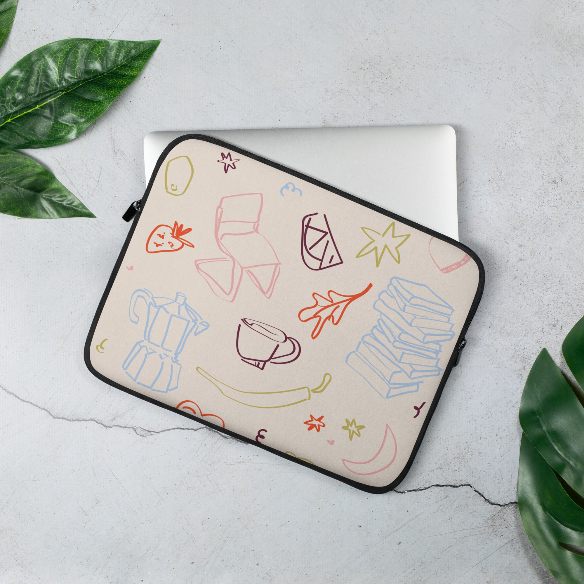 'Teacher things' Laptop Sleeve.