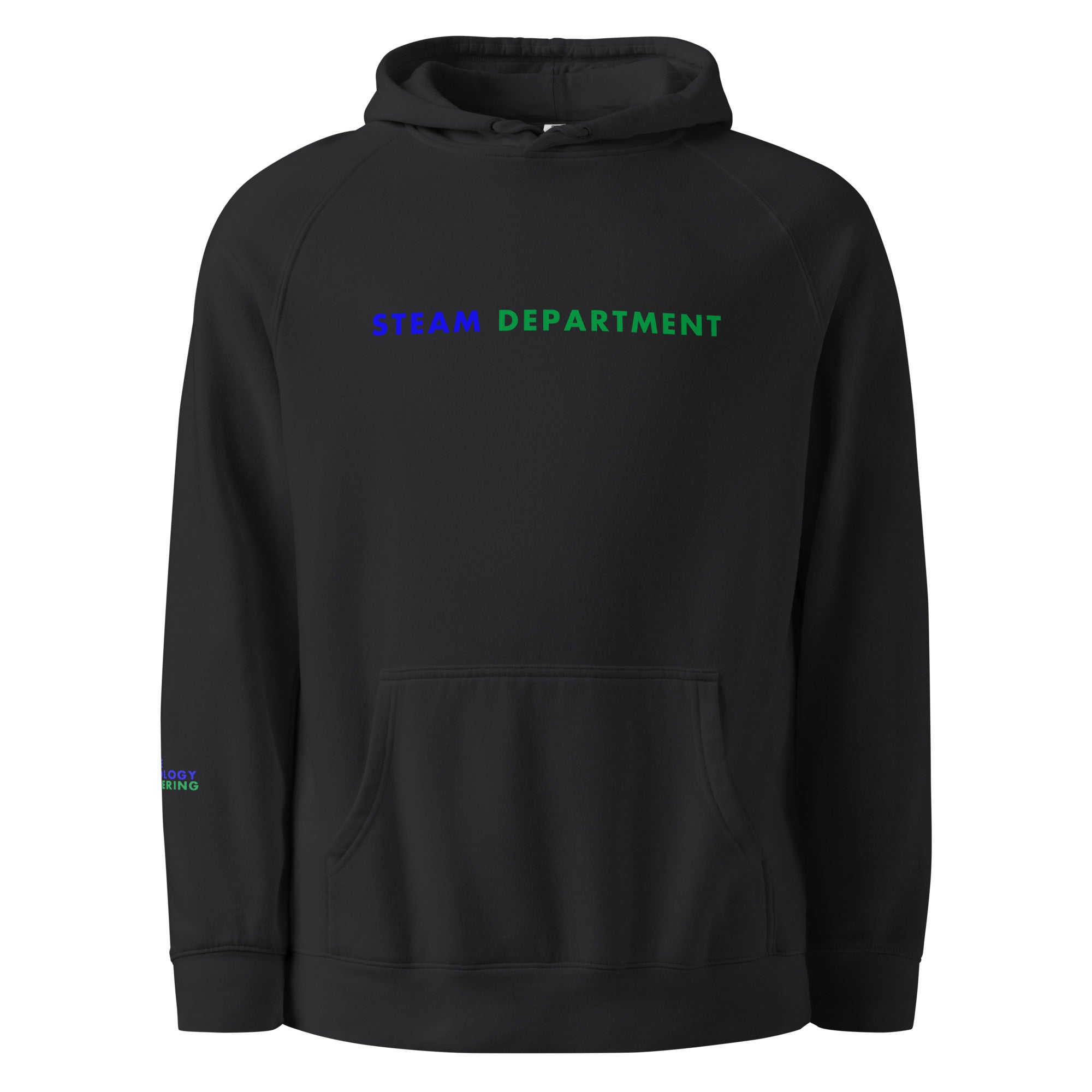 'STEAM Department' Unisex hoodie.