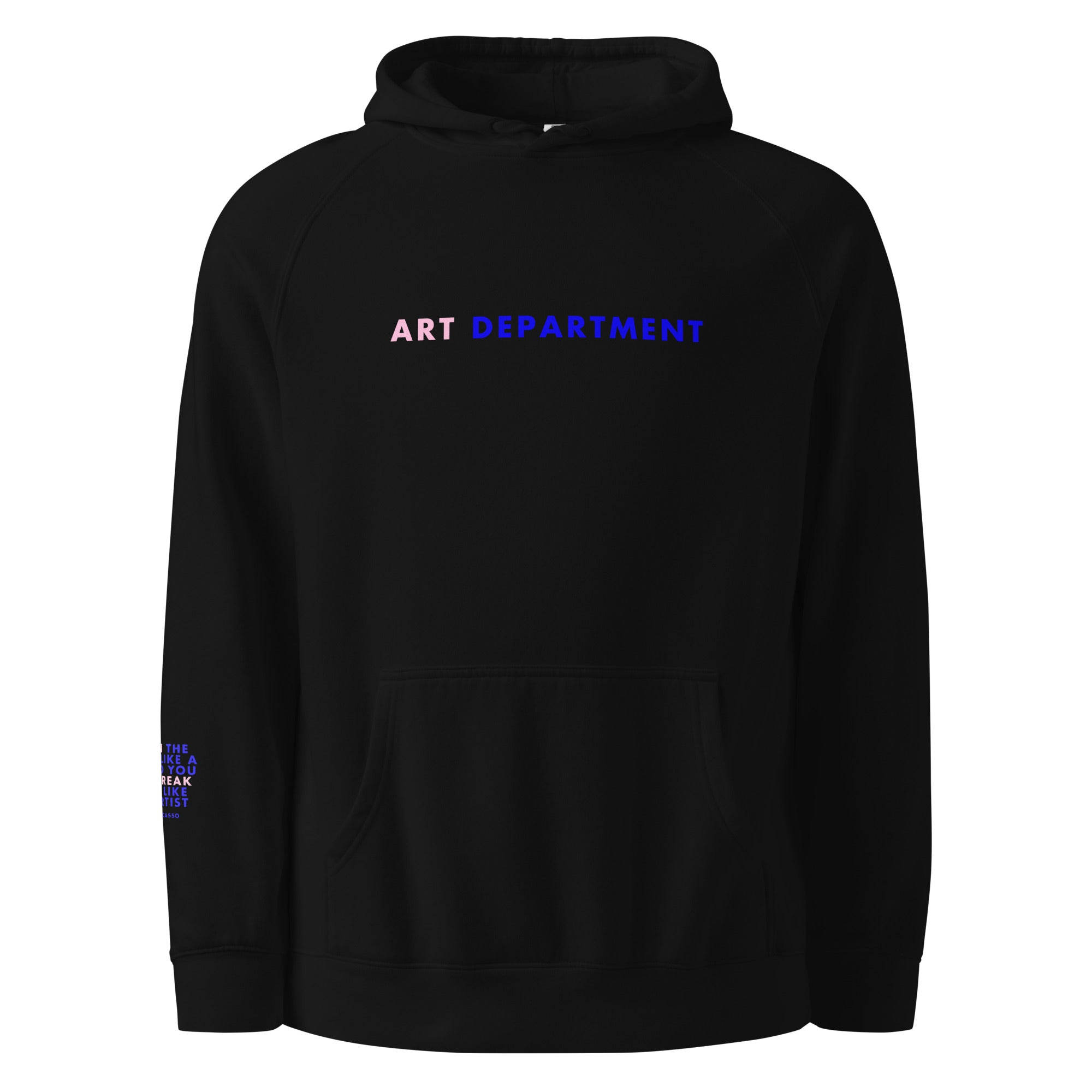 'Art Department' Unisex hoodie.