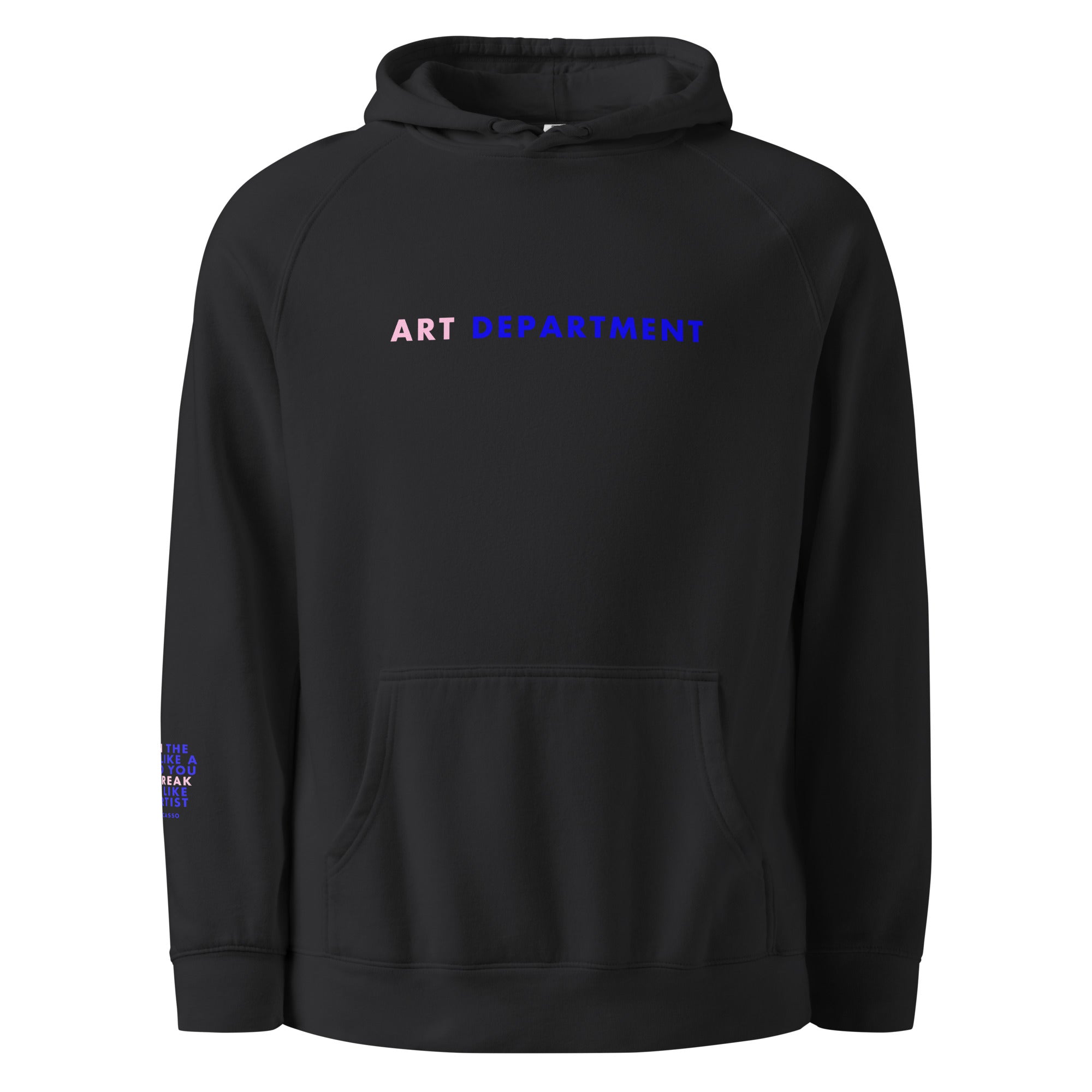 'Art Department' Unisex hoodie.