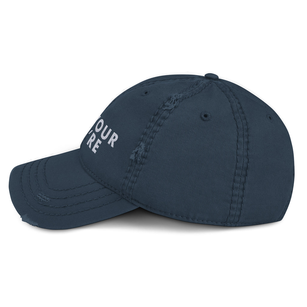 'You Your You're' Distressed Cap.