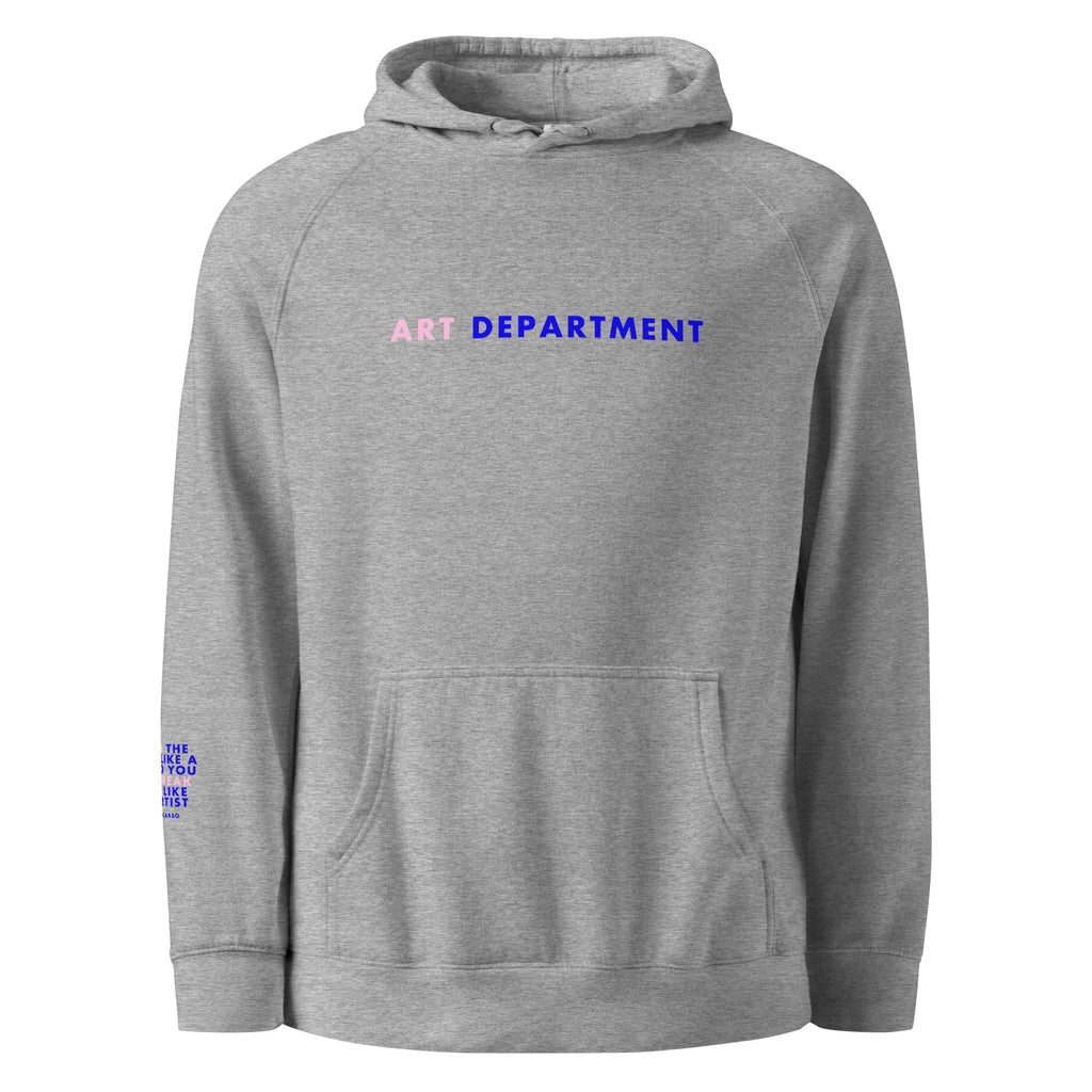 'Art Department' Unisex hoodie.