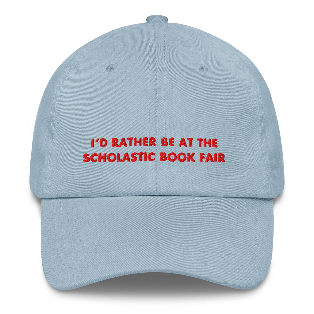Scholastic Book Fair Cap (red).