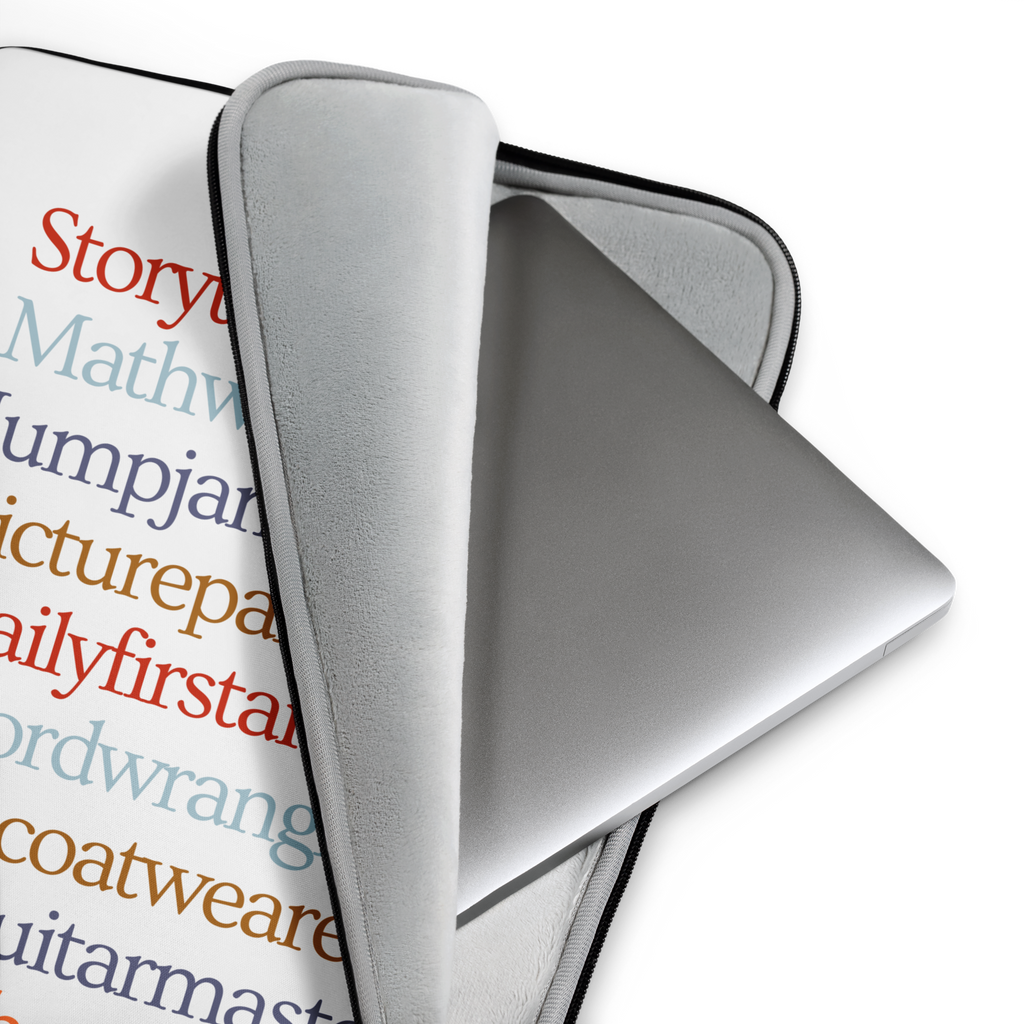 'Mr Schneebly' Laptop Sleeve