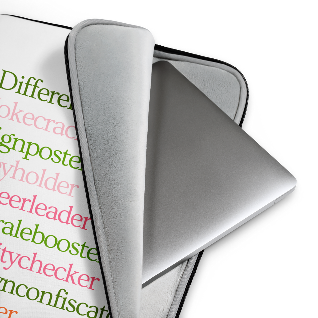 'Ms Frizzle' Laptop Sleeve