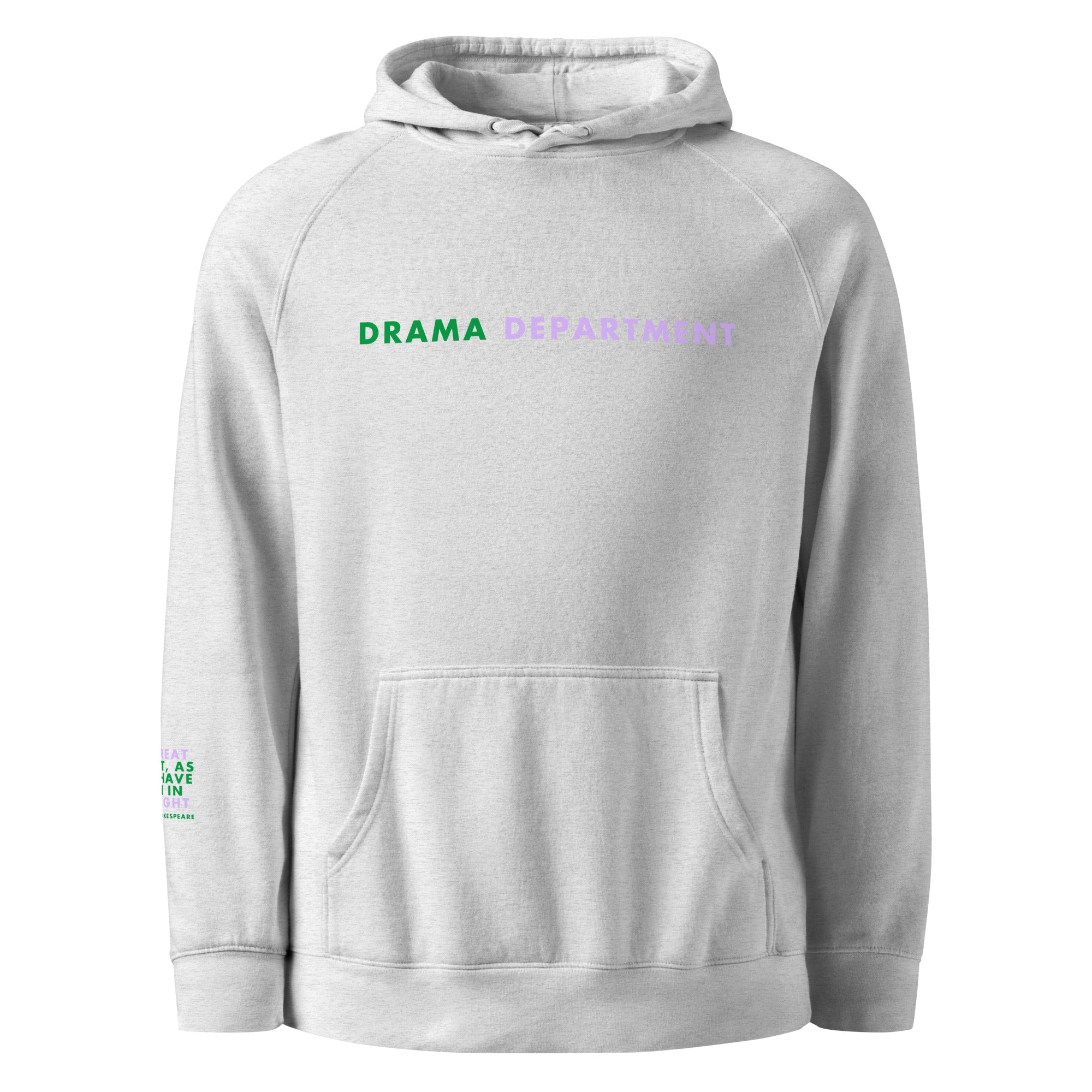 'Drama Department' Unisex hoodie.
