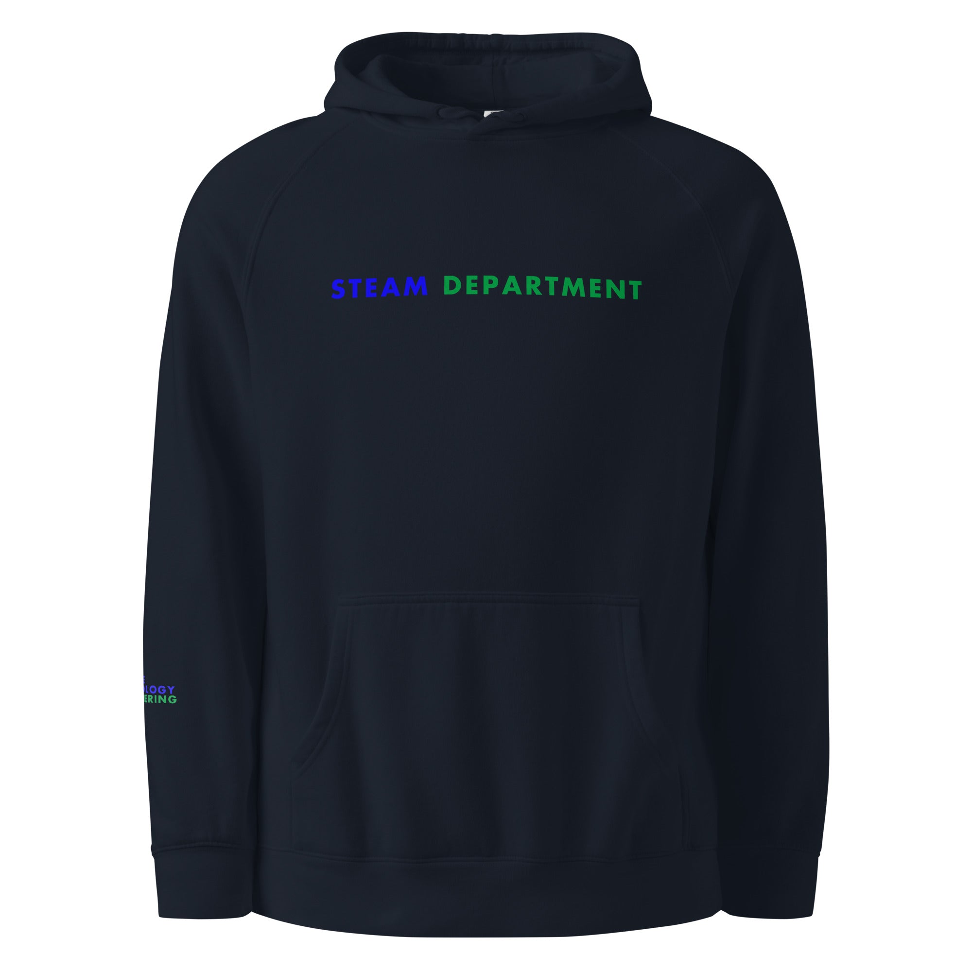 'STEAM Department' Unisex hoodie.
