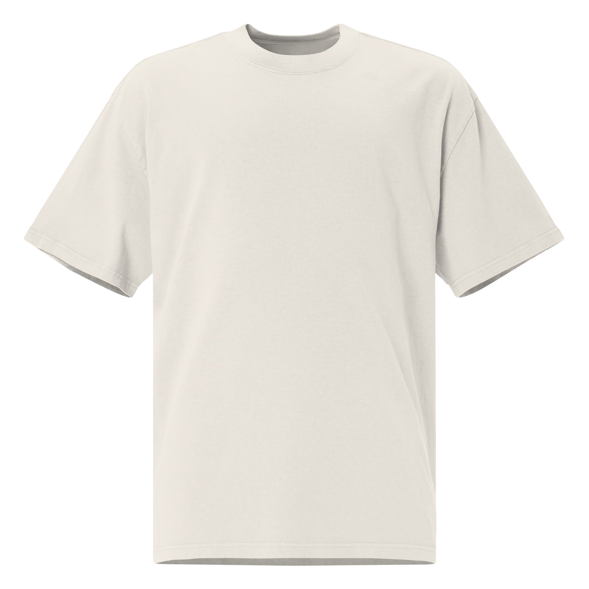 Plain white t-shirt on a white background