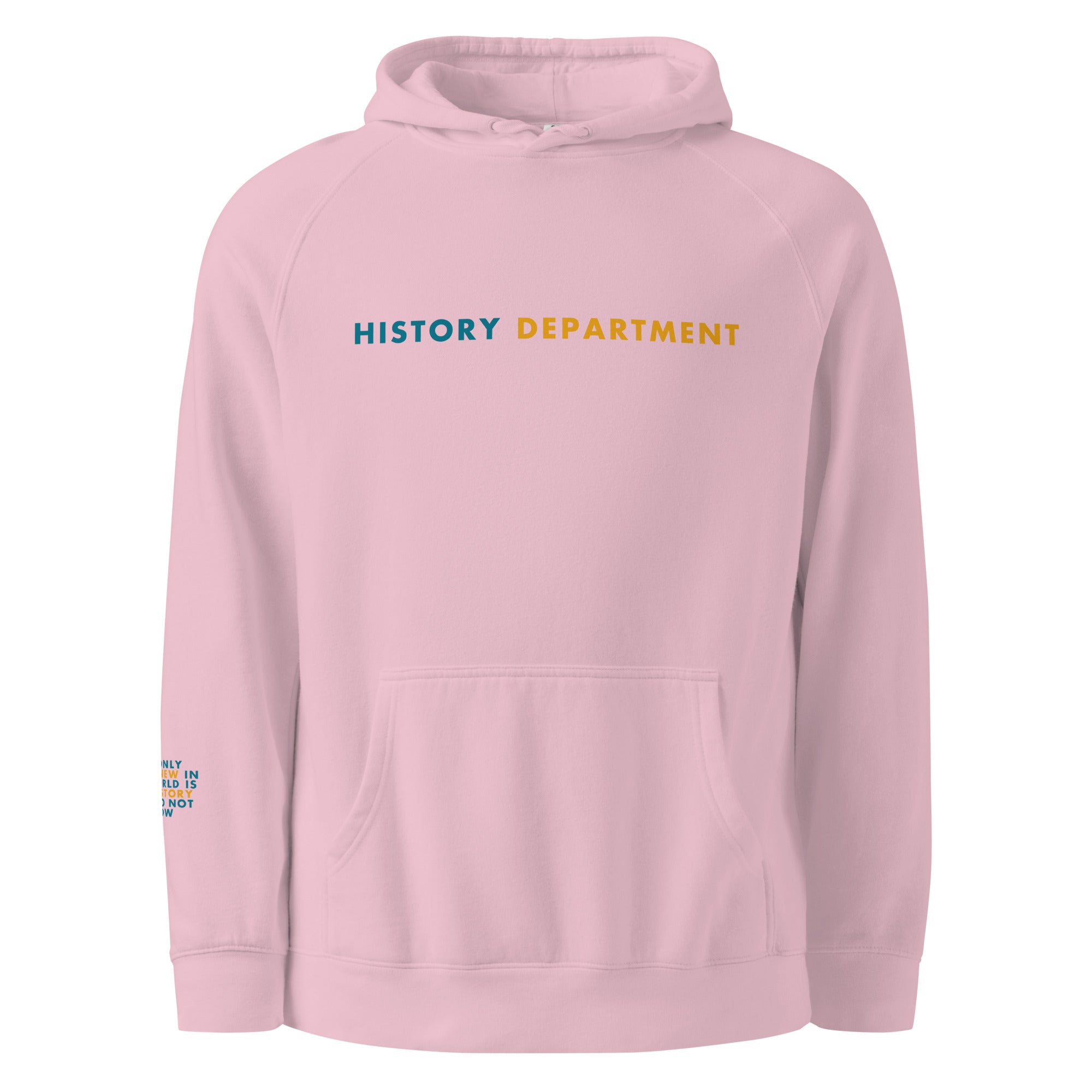 'History Department' Unisex hoodie.