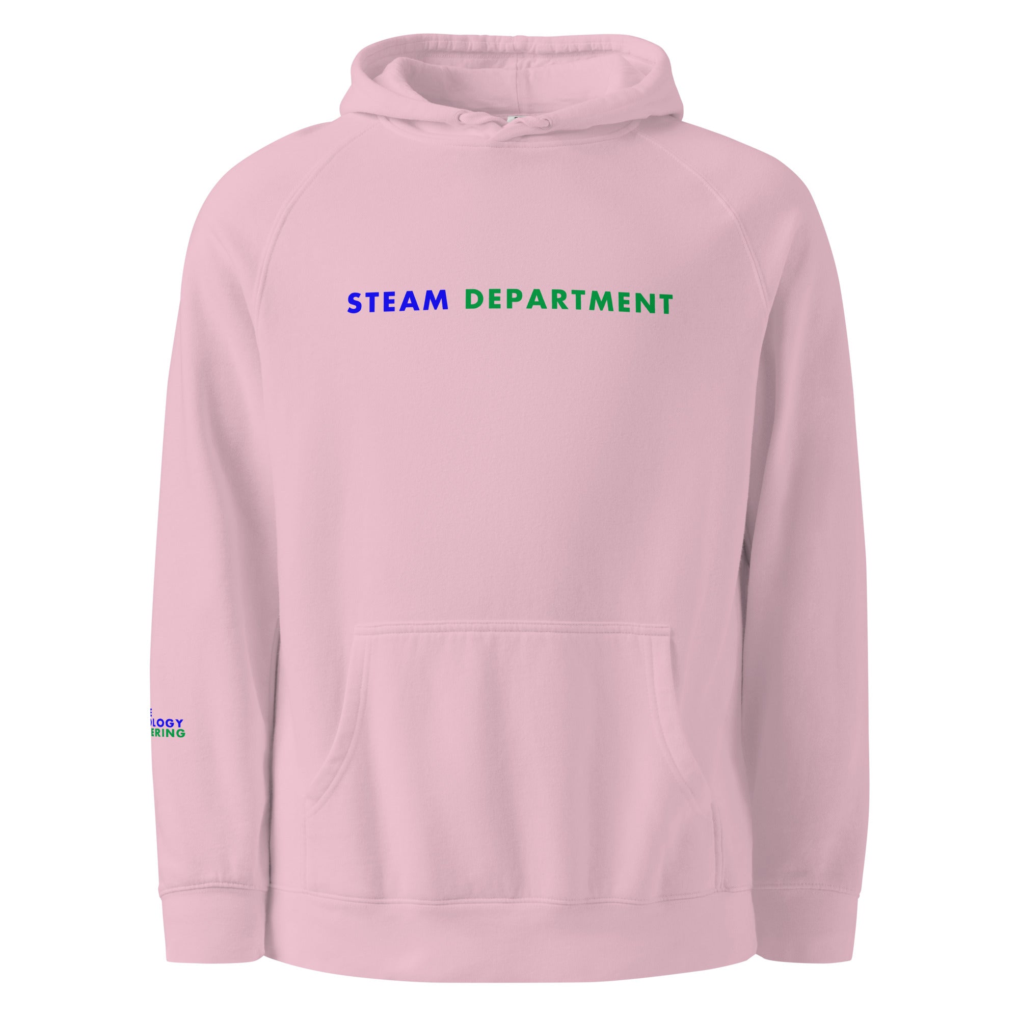 'STEAM Department' Unisex hoodie.