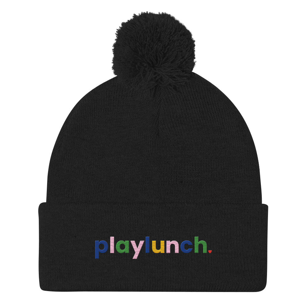playlunch Pom-Pom Beanie.
