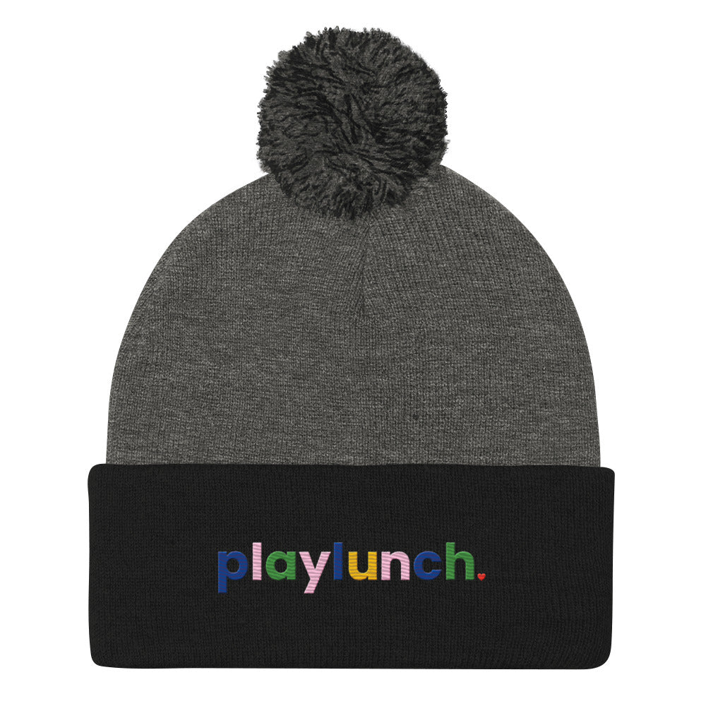 playlunch Pom-Pom Beanie.