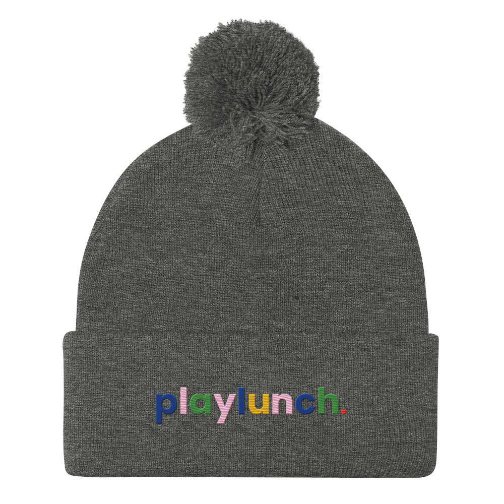 playlunch Pom-Pom Beanie.