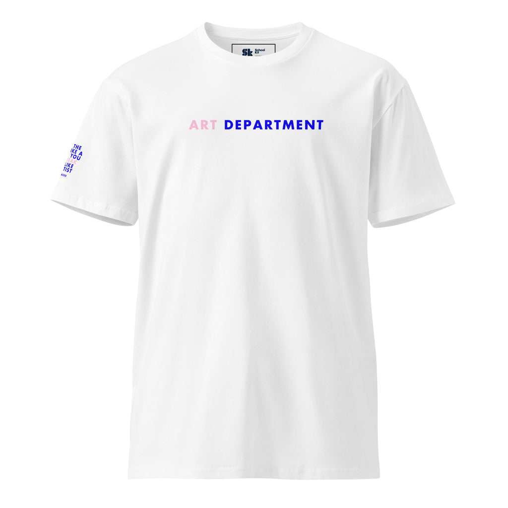 'Art Department' Unisex premium t-shirt.